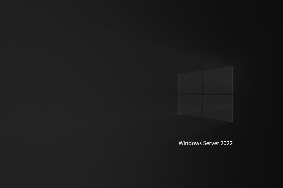 Windows Server 2022 Wallpaper Dark Mode Black
