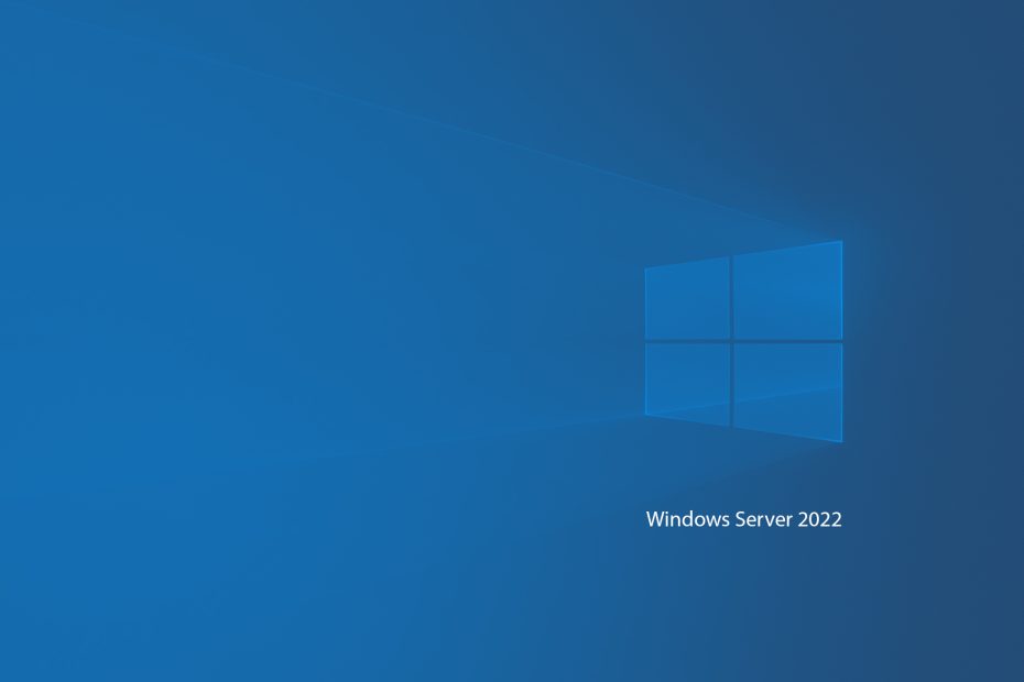 Windows Server 2022 Wallpaper Classic Blue